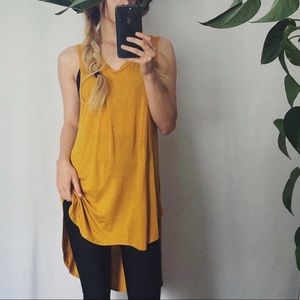 Hi-Low Oversized Mustard Tank